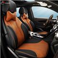 Hot sale PU leather high quality ice silk custom pretty luxury car seat cover