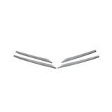 3PCS/SET ABS Chrome Body FRONT GRILL MOULDING Strip Grille Trim For Corolla 2014