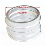 ID 60.1mm OD 63.4/64.1/65.1/66.1/66.6/67.1/71.5/73.1/74.1 High Quality Aluminum Car Wheel Spacer Hub Centric Rings