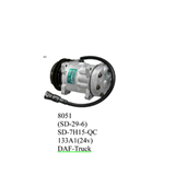RGFROST Compressor 7H15 133A1 24v universal JD 709 compressor