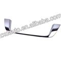 ABS Chrome Rear License Plate Frame Cover Trim For To-y-ota Land Cruiser LC200 2016-2018