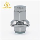 Alibaba real manufacturer toyota nut,carbon steel wheel nut .M14*1.5 hex nut with washer