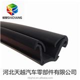 custom EPDM car window or door Flock lined sliding window channel