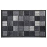 Stripe Scrape N Sorb  Recycled Rubber Entrance Welcome Doormats Floor Door Mats