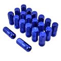 M12x1.5 Length 50mm Aluminum car wheel nuts