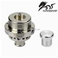25MM Dual Piston BOV Blow off Turbo for Audi A4 S4, Golf, Jetta 25 PSI Silver