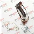 UNIVERSAL 35/38MM WASTEGATE 45 ANGLE ELBOW/EXTENSION/RELOCATOR ADAPTOR TUBE/PIPE