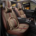 3D car seat cover leather 5 seats covers universal fit for mercedes auto accessories seat protector