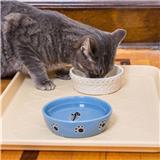 Non Slip Anti Skid Small and Large Non Slip Anti Spill Pet Dog Cat Food Tray