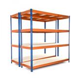 Muscle Rack 5-Tier Heavy-Duty Steel Shelving metal racking