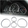 Funny Dashboard Accessories Gauge Speedometer Ring Dial Bezel Trim, Chrome Dashboard Ring, E46 Car Dashboard Decoration