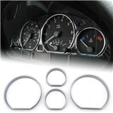 Funny Dashboard Accessories Gauge Speedometer Ring Dial Bezel Trim, Chrome Dashboard Ring, E46 Car Dashboard Decoration