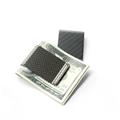 Minimalist  Money Blocking Carbon Fiber Aluminium Slim Wallet Aluminum C it Card Holder Wallet Aluminum Money Clip Wallet