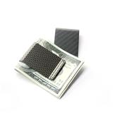 Minimalist  Money Blocking Carbon Fiber Aluminium Slim Wallet Aluminum C it Card Holder Wallet Aluminum Money Clip Wallet