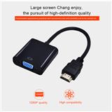 BSM HDMI to VGA Adapter Cable HDMI VGA Converter Cable  1080P with Audio Cable for HDTV XBOX PS3 PS4 Laptop TV Box OEM Support