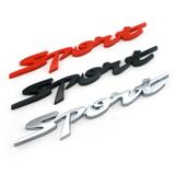 SPORT Premium Car Side Fender Rear Trunk Emblem Badge Decals for JEEP BMW Dodge Mercedes Benz Chrysler Toyota Honda