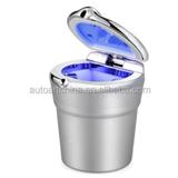 Car Led Cup Holder Ashtray Travel Portable Cigarette Smoke Remover