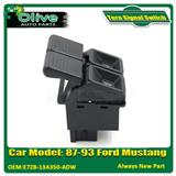 New Hazard Emergency Flasher Switch For 87-93 ALL Ford Mustang E7ZB-13A350-ADW