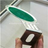 Highway guardrail reflector delineator