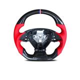 Carbon Fiber Leather Car Steering Wheel Sport Pattern Style For Chevrolet Camaro 2016-2018