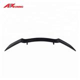 car universal spoiler wing with carbon fiber / ABS  primer black for factory price