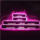 2017 Led auto accessories car led moving door scuff led kick plate For JAZZ FIT