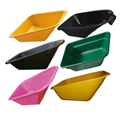 10 65 80 90 100 140 160 200 liter large and small  replacement pvc poly plastic tray for wheelbarrow