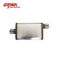 Custom cheap SS409 exhaust forklift muffler silencer with valve