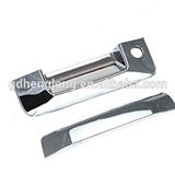 For 2014-2015 Chevy Silverado ABS Chrome Tailgate Handle Cover W/ Key Hole 2PC