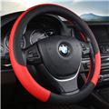 artificial leather 14 15 inch steering wheel cover car accessories for mercedes bmw toyota