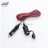 car cigarette lighter plug with socket