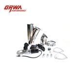 Customized control intake exhaust muffler with valve remote control