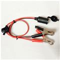 MX Fused 12V Battery Terminal Clip-on Car Cigarette Lighter Female Socket Adapter for 12V Device
