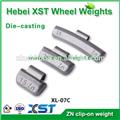 zinc alloy wheel balancing weights for car