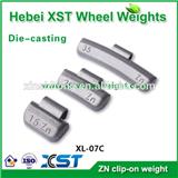zinc alloy wheel balancing weights for car