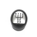 FENGCHEN Gear shift knob Silver for 2006 2007 2008 Renault Clio Kangoo