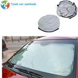 Outdoor parking front windshield car sun shade