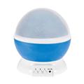 Star Moon Decorative Projector, 360 Rotating Colorful Baby Night Lamp for Kids Bedroom