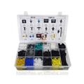 HE43 Customized auto clips and plastic fasteners/auto nylon plastic fastener and clips/car rivet plastic clip 730pcs