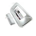 For 2007-2013 Chevy Silverado ABS Chrome Tailgate Handle Cover No Key Hole 2PC