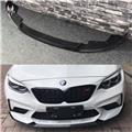 For  F87 M2 Carbon Fiber Front bumper Lip Splitter Spoiler MP/ Competition style CAR STYLING F87 M2 front lip