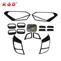 2018 new style cheap price car accessories matte black light cover / gas tank cover for wigo 2018 full set