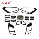2018 new style cheap price car accessories matte black light cover / gas tank cover for wigo 2018 full set