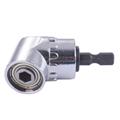 105 Degree Angle Extension Right Driver Drilling Shank Screwdriver Magnetic 1/4 Inch Hex Drill Bit Socket Holder Adaptor Sleeve