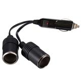 MX Fused 15A Car Power Cigarette Lighter Charger Adapter 2-Way Waterproof Socket Splitter