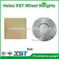 stick-on adhesive weithgs on roll