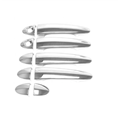 For BMW 5 E60 / 04-10 X3 E83 2013 Antistatic 4 Door 2 Keyhole ABS Chrome Anti Static Door Handle Cover