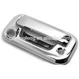 For 2008-2014 Ford F150 ABS Chrome Tailgate Handle Cover W/ Key Hole, W/ Camera Hole 2PC