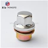 27 hex SUV car wheel lug nut used in land rover wheel stainless steel hood