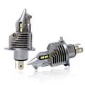 Automotive accessories xenon white 11600 LM 6000K all in one led headlight H4 led lights